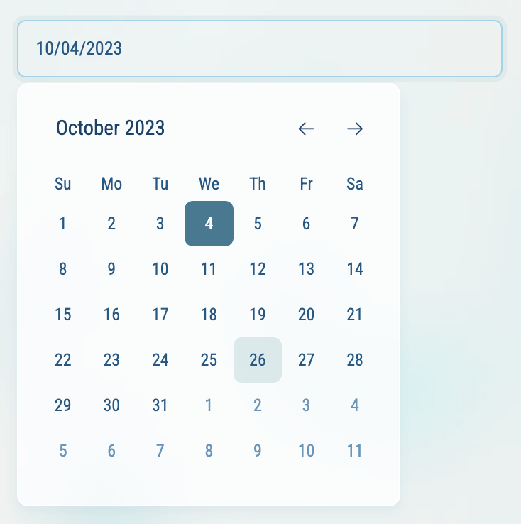 Basic Datepicker